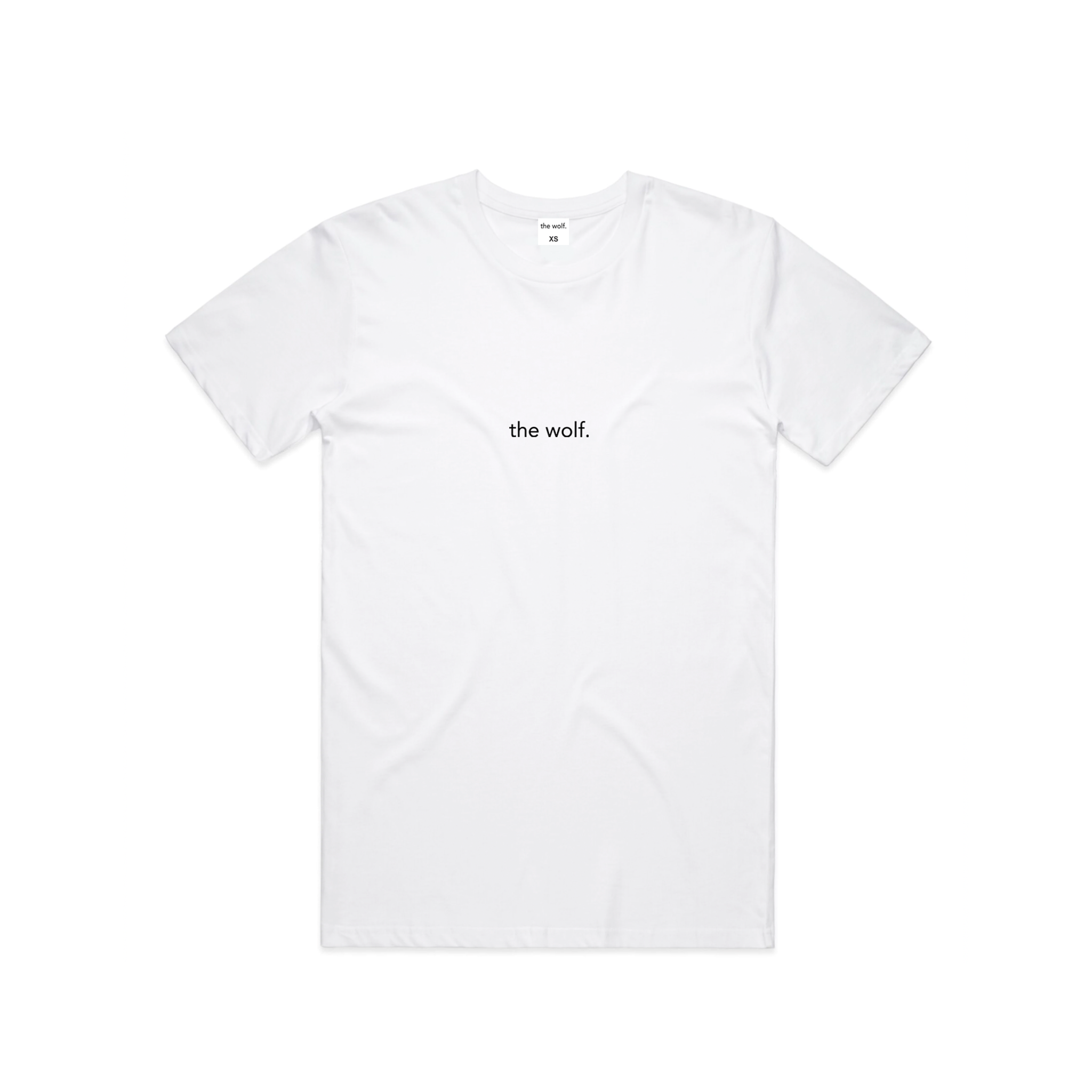 the wolf white tee